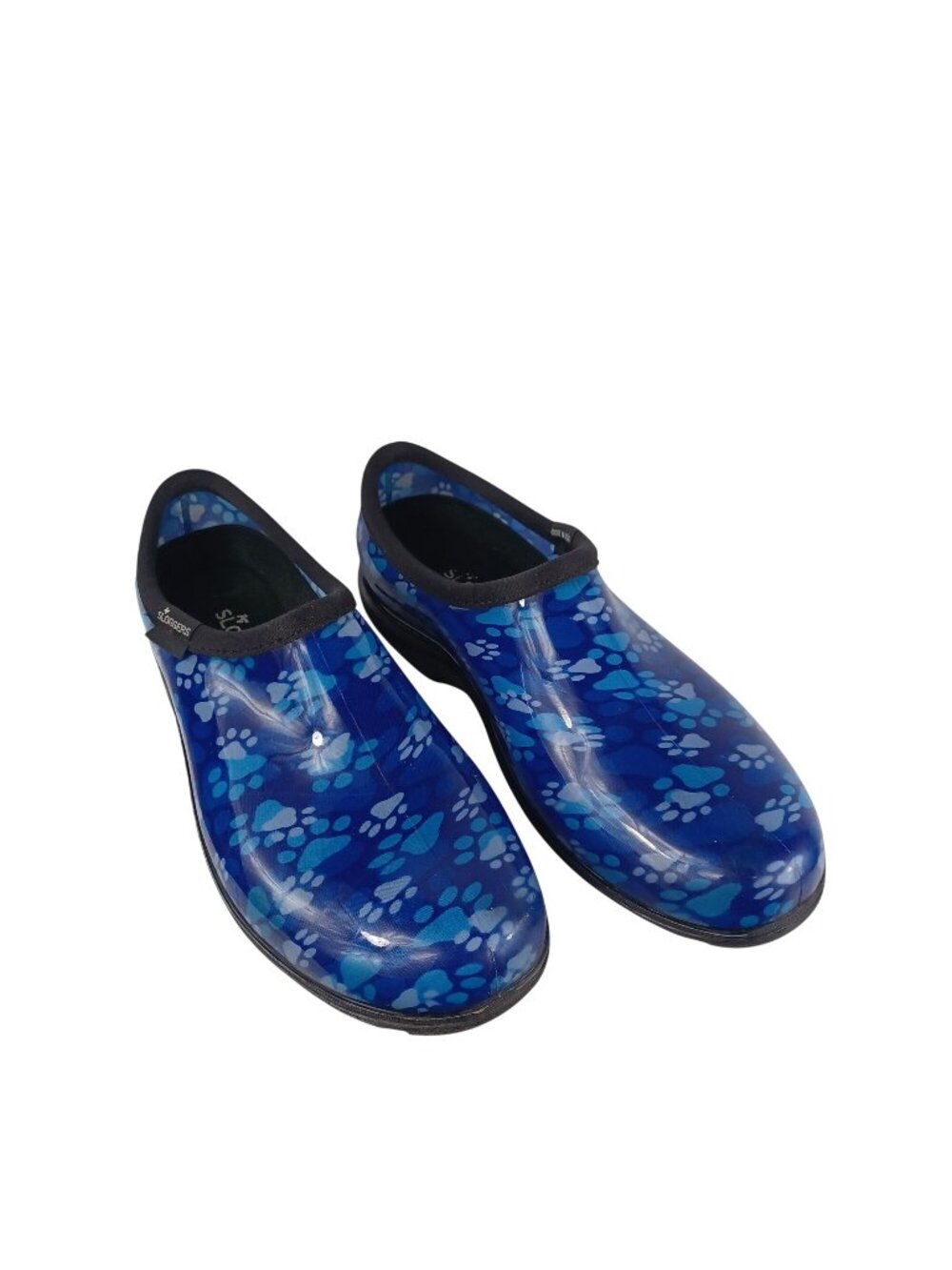 Clog Shoes Waterproof Rain Garden Comfort Grungy Blue Sloggers Womens US Size 10